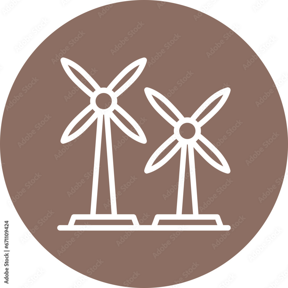 Spring Turbine Icon
