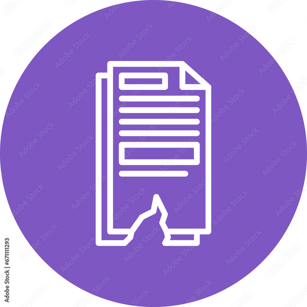 Data Loss Icon Data Loss Icon