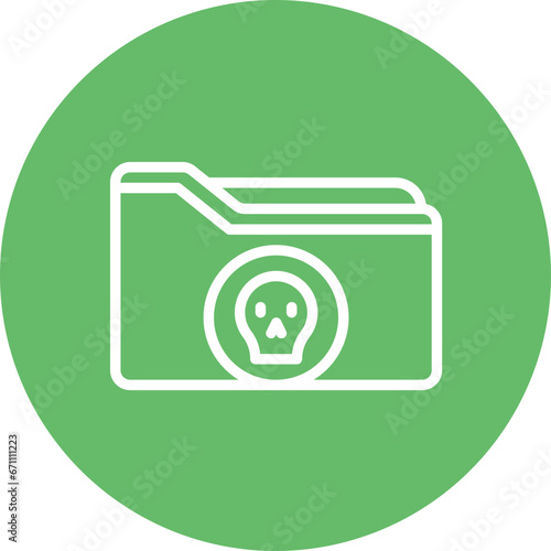 Folder Hacked Icon