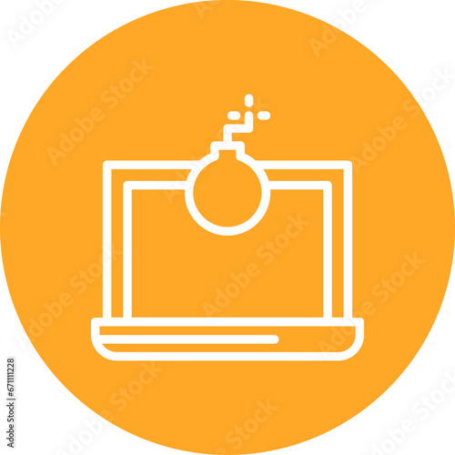 Cyber Bomb Icon