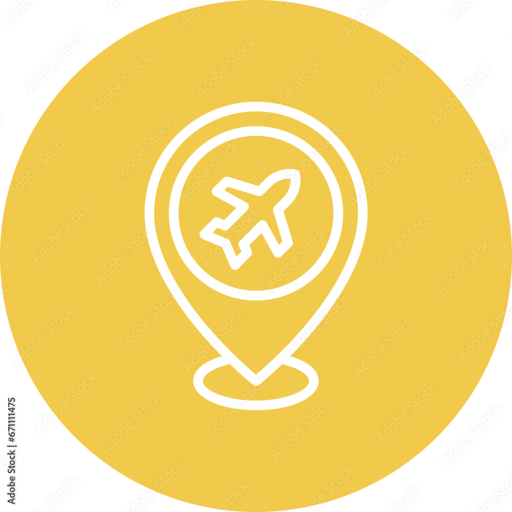 Obraz premium Location Icon