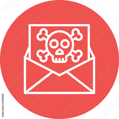 Email Hacked Icon