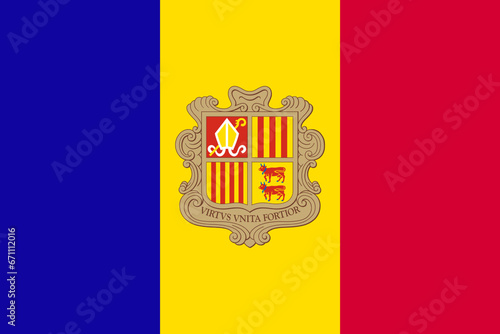 country flag of Andorra