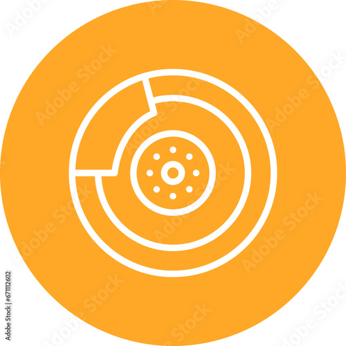 Brake Disc Icon