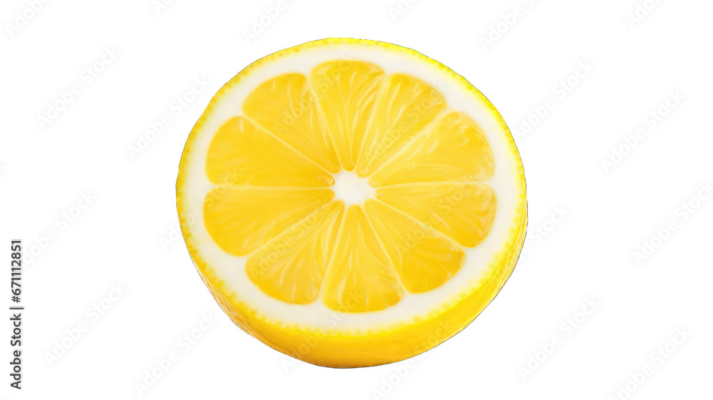 Fresh lemon isolated on white background. Fresh lemon isolated on white background.