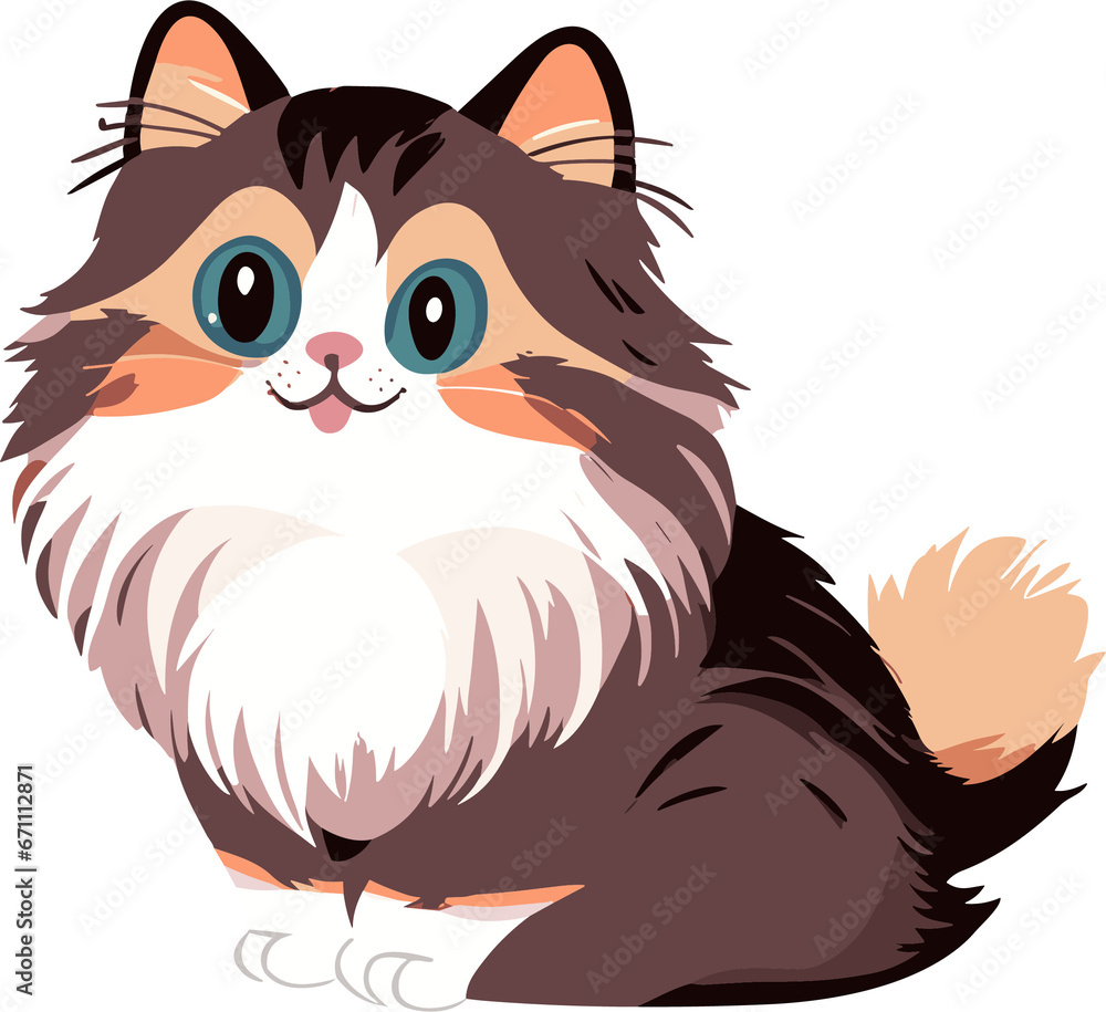 Cartoon Cat 