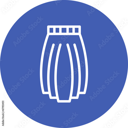 Long Skirt Icon