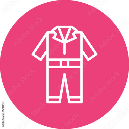 Coverall Clothes Icon