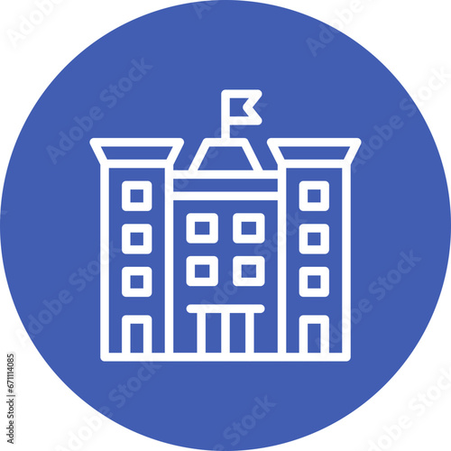 Luxury Hotel Icon