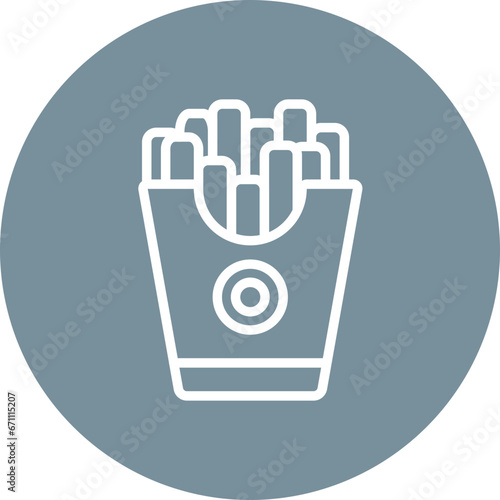 French Fries Icon