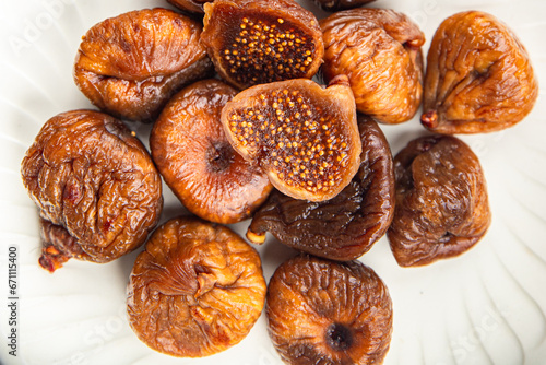 fig dried fruit figs smoked cooking appetizer meal food snack on the table copy space food background rustic top view  