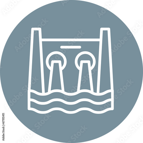 Hydro Power Icon