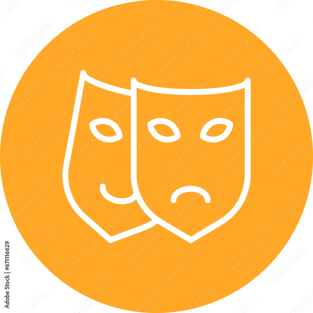 Theatre Mask Icon