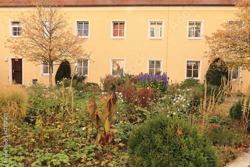 Blick auf Kloster Furth bei Landshut in Bayern photo