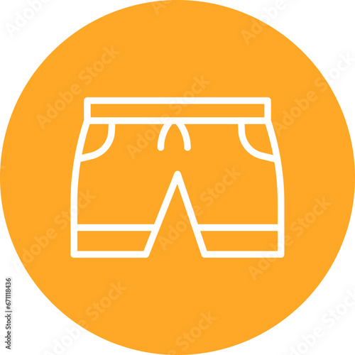 Men Swimsuit Icon