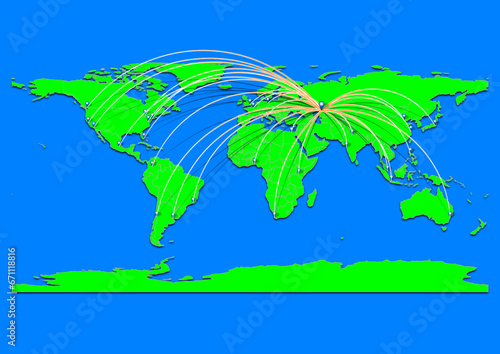 Kulsary, Kazakhstan map - Concept map for Kulsary, Kazakhstan on World map. Suitable for export concepts. File is suitable for digital editing and prints of all sizes.