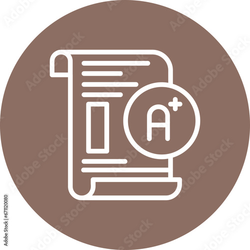 Report Card Icon