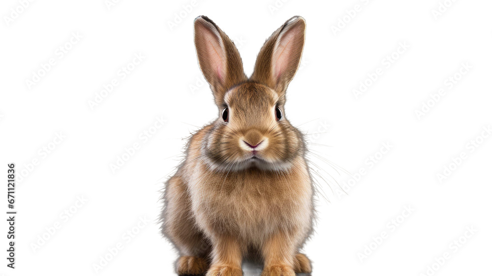 rabbit isolated on transparent background