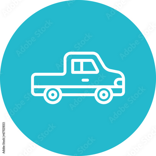 Pickup Truck Icon