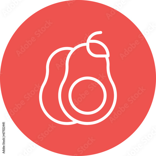 Avocado Icon