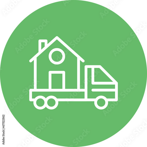 House Relocation Icon