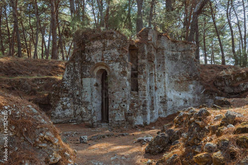 ruins of Church in the old fort