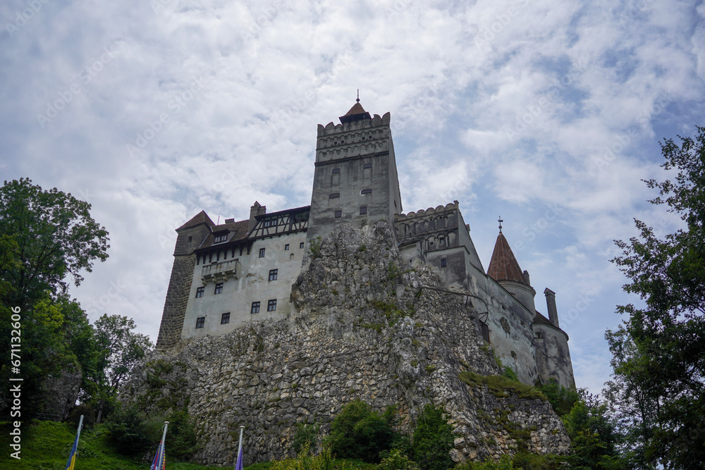 Dracula castle in Bran Romania