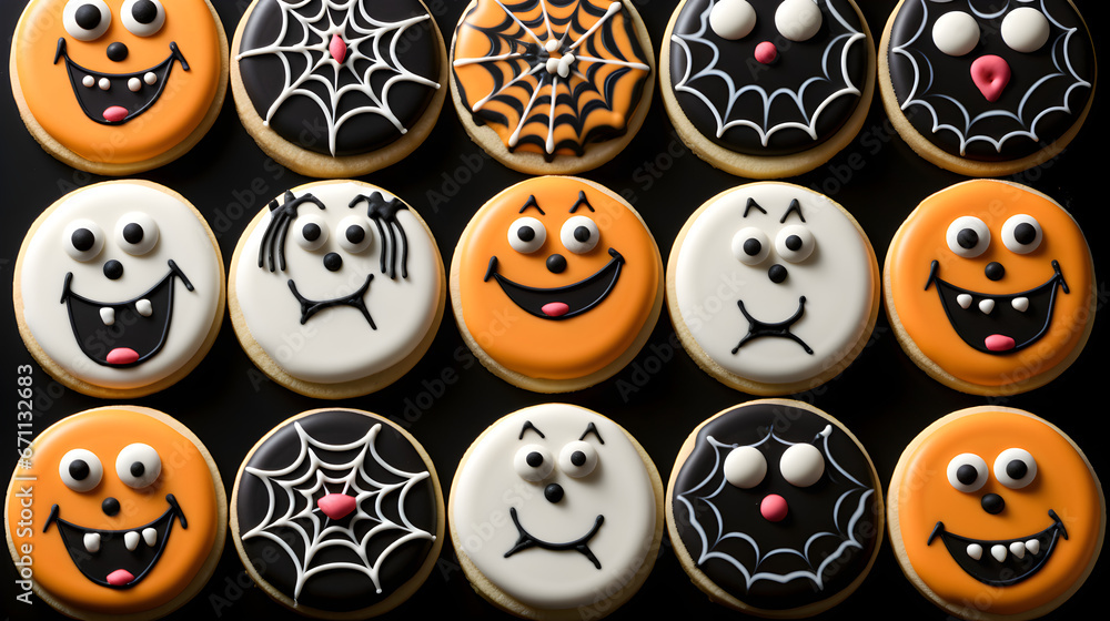 Halloween cookies Halloween cookies