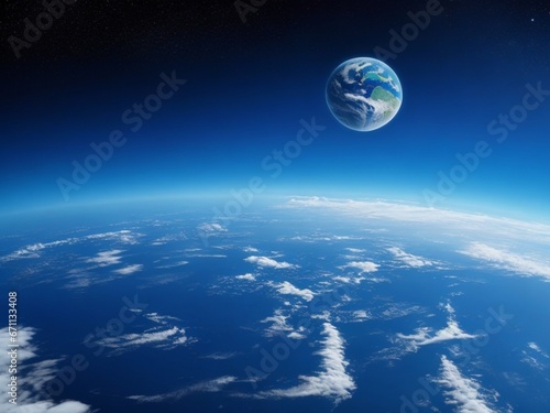 earth in space