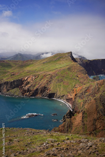 Cliffs in São Lourenço Madeira