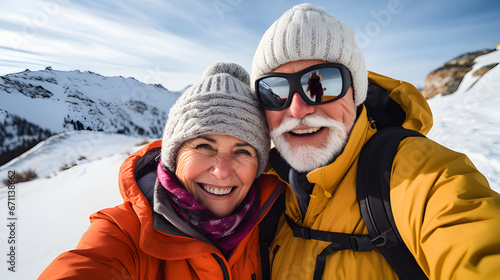 couple in winter