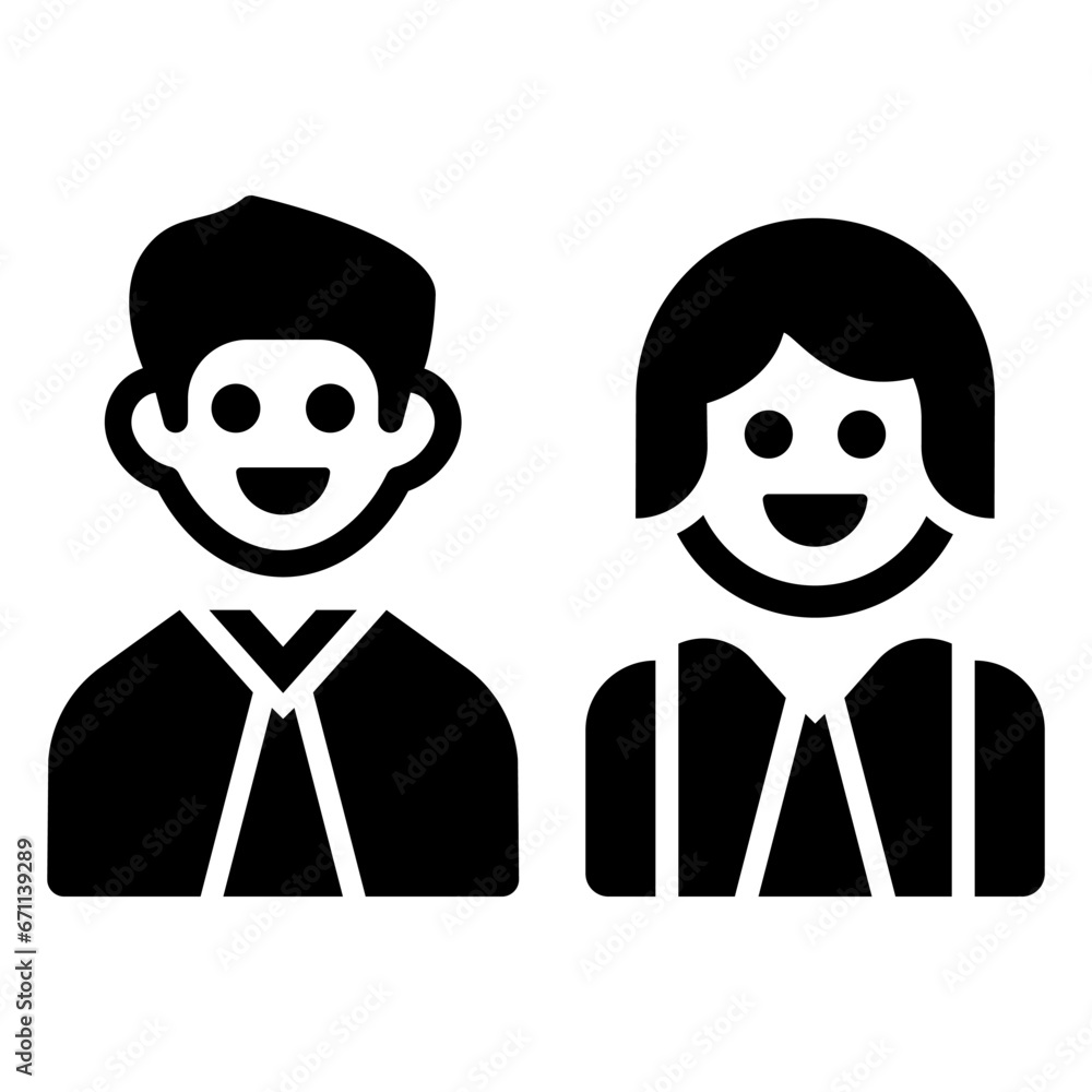 School friends icon School friends icon