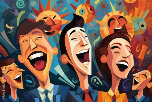 Playful Laughter Sprites - Generative AI