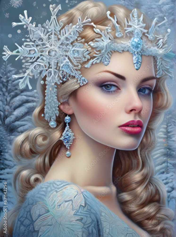 Snowflakes painted background drawing pastel tones. Snowflakes painted background drawing pastel tones.