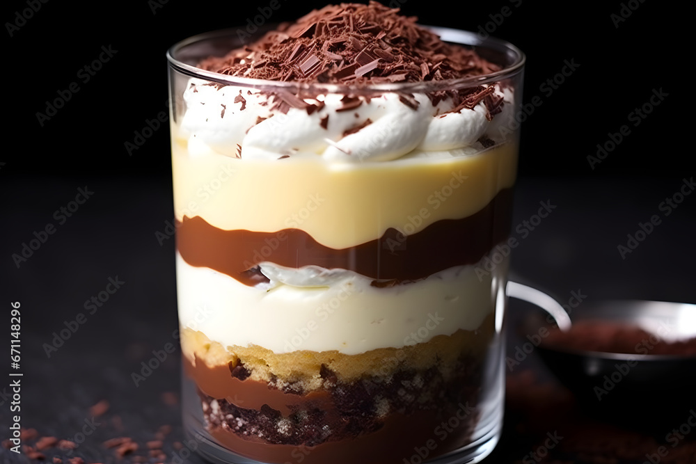 ice cream on glass ice cream on glass