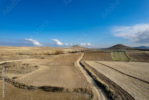 Cappadocia beautiful landscape in Turkey, Photo taken by Drone