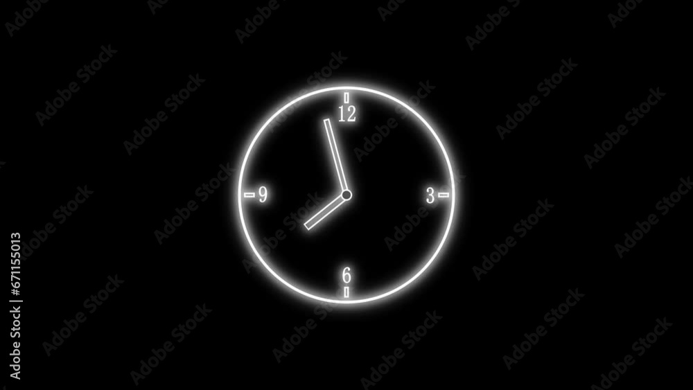 abstract new fast countdown timer clock icon animation 4k abstract new fast countdown timer clock icon animation 4k