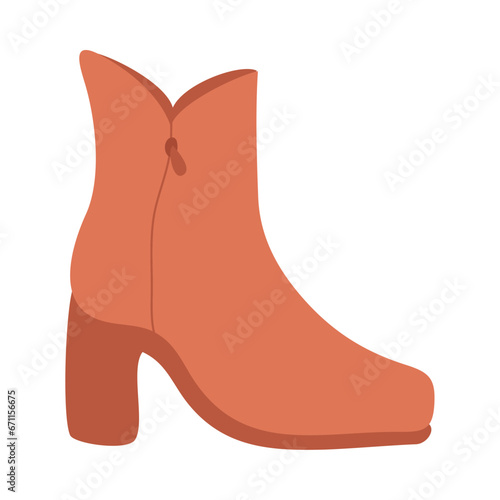 female heel boot