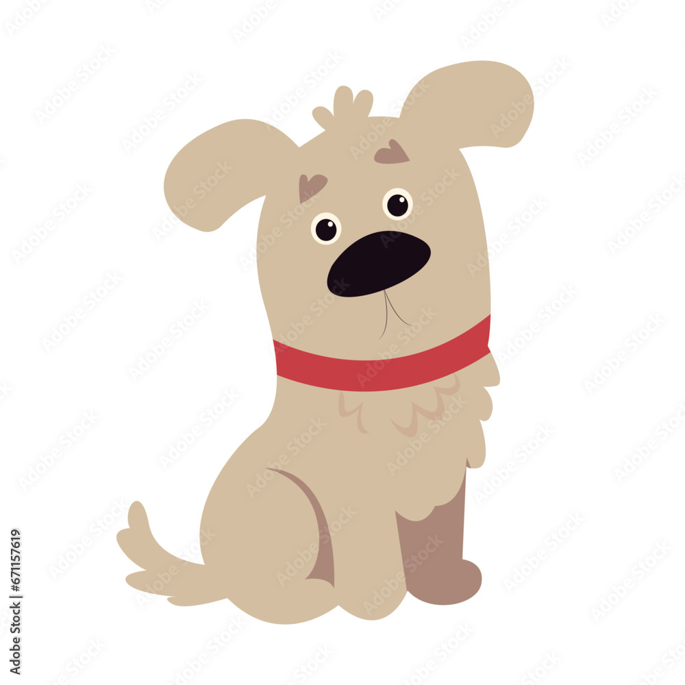 Obraz premium dog. Vector illustration of dog icon