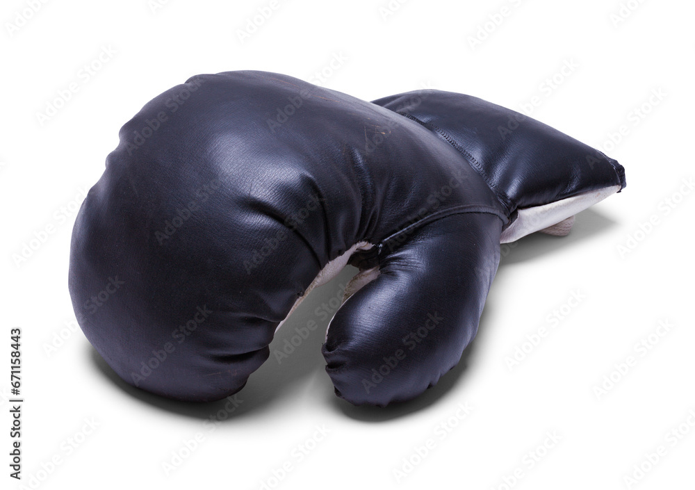 Worn Boxing Glove