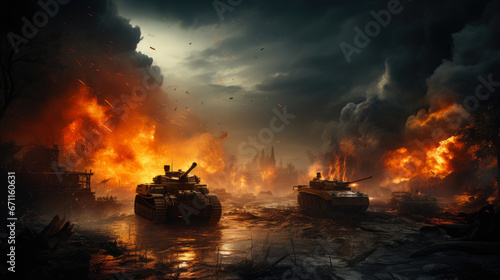 Armored Warfare in Action