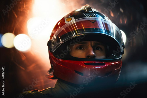 Focused Motorsport Pro with Helmet