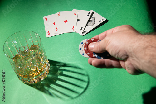 Drink e Poker photo