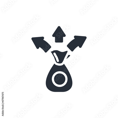 liquidity icon. vector.Editable stroke.linear style sign for use web design,logo.Symbol illustration.