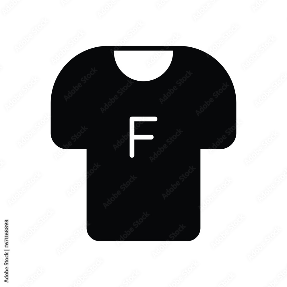 T-shirt icon isolate white background vector stock illustration. T-shirt icon isolate white background vector stock illustration.