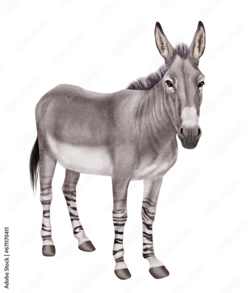 Fototapeta premium âne, en selle , vieux, cheval, calèche, coloré, transport, roue, vecteur, rétro, illustration, conception, voyage, silhouette, benne, classique, noël, animal, ferme, poney, mammifère, blanc, poulain,