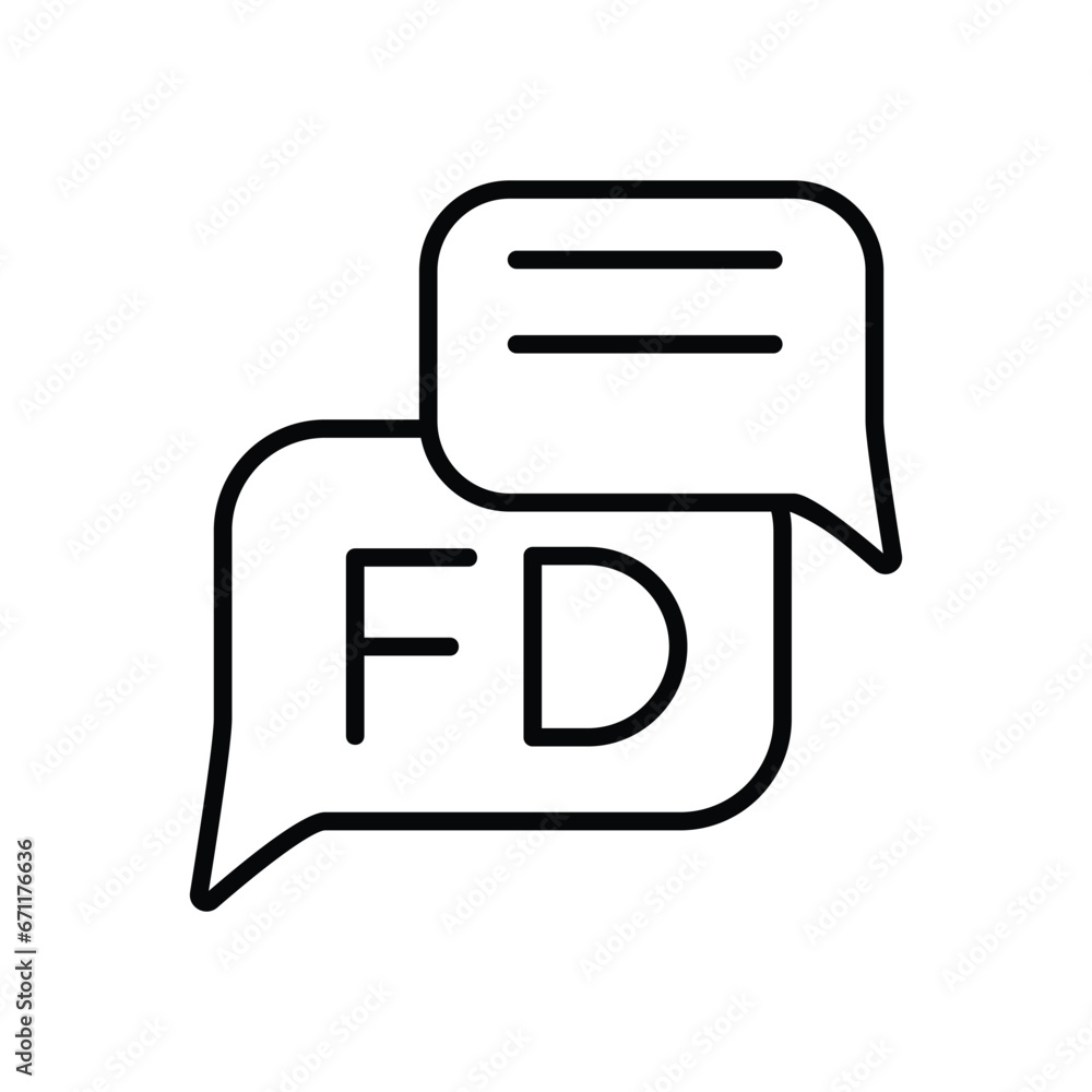 Chat icon isolate white background vector stock illustration. Chat icon isolate white background vector stock illustration.