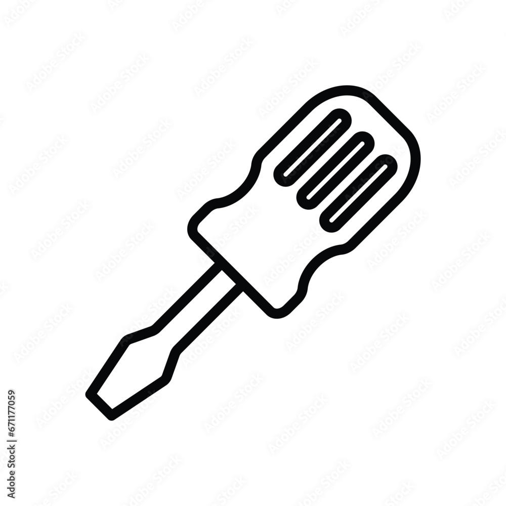 screwdriver icon vector design template simple and modern screwdriver icon vector design template simple and modern
