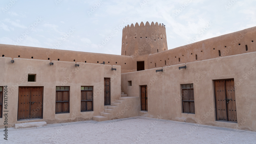 historical old Fort Zubarah (Al Zubara) in North East of Qatar historical old Fort Zubarah (Al Zubara) in North East of Qatar