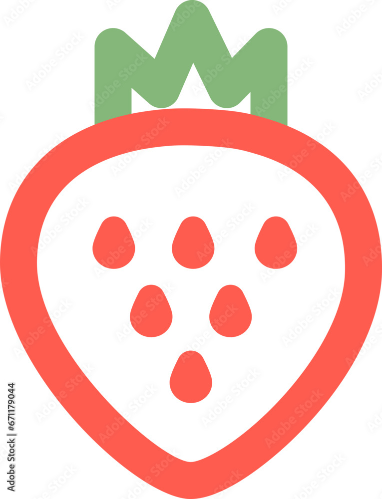 Fototapeta premium Strawberry icon